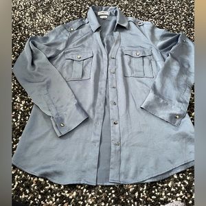 Express portofino slim button up